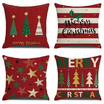 Christmas Pillowcase Christmas Tree Patern cover square pillow case 45X45 Cm Pillow Case Zipper Closure Holiday Home Decor
Christmas Pillowcase Christmas Tree Patern cover square pillow case 45X45 Cm Pillow Case Zipper Closure Holiday Home Decor