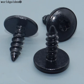 worldgolden 100pcs metal fasteners Black Zinc Coating Front Bumper/Fender/ Grille Screws for VW N90974701
worldgolden 100pcs metal fasteners Black Zinc Coating Front Bumper/Fender/ Grille Screws for VW N90974701