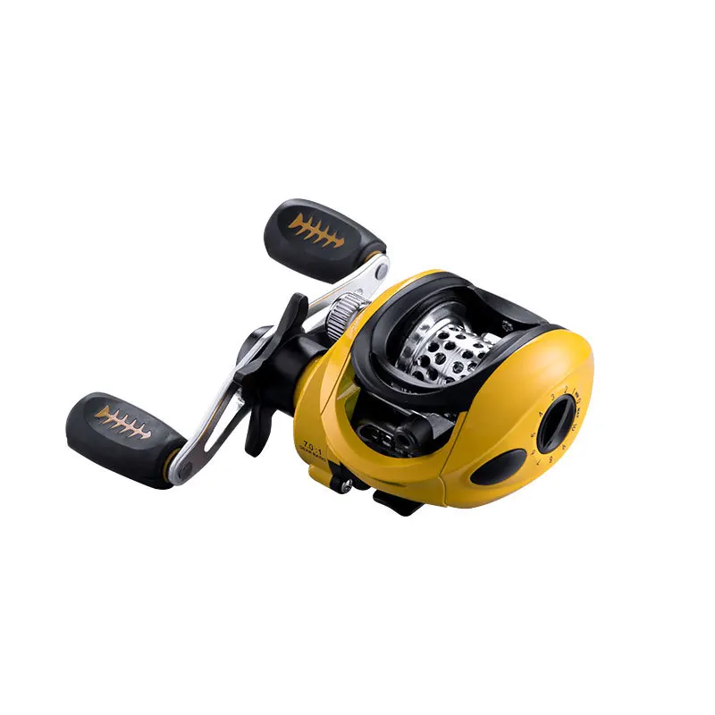 Baitcasting Fishing Reels Aluminum Alloy Rocker Wire Cup Baitcast Reel Yellow Magnetic Brake Fishing Wheel Ocean Rock Tackle
Baitcasting Fishing Reels Aluminum Alloy Rocker Wire Cup Baitcast Reel Yellow Magnetic Brake Fishing Wheel Ocean Rock Tackle