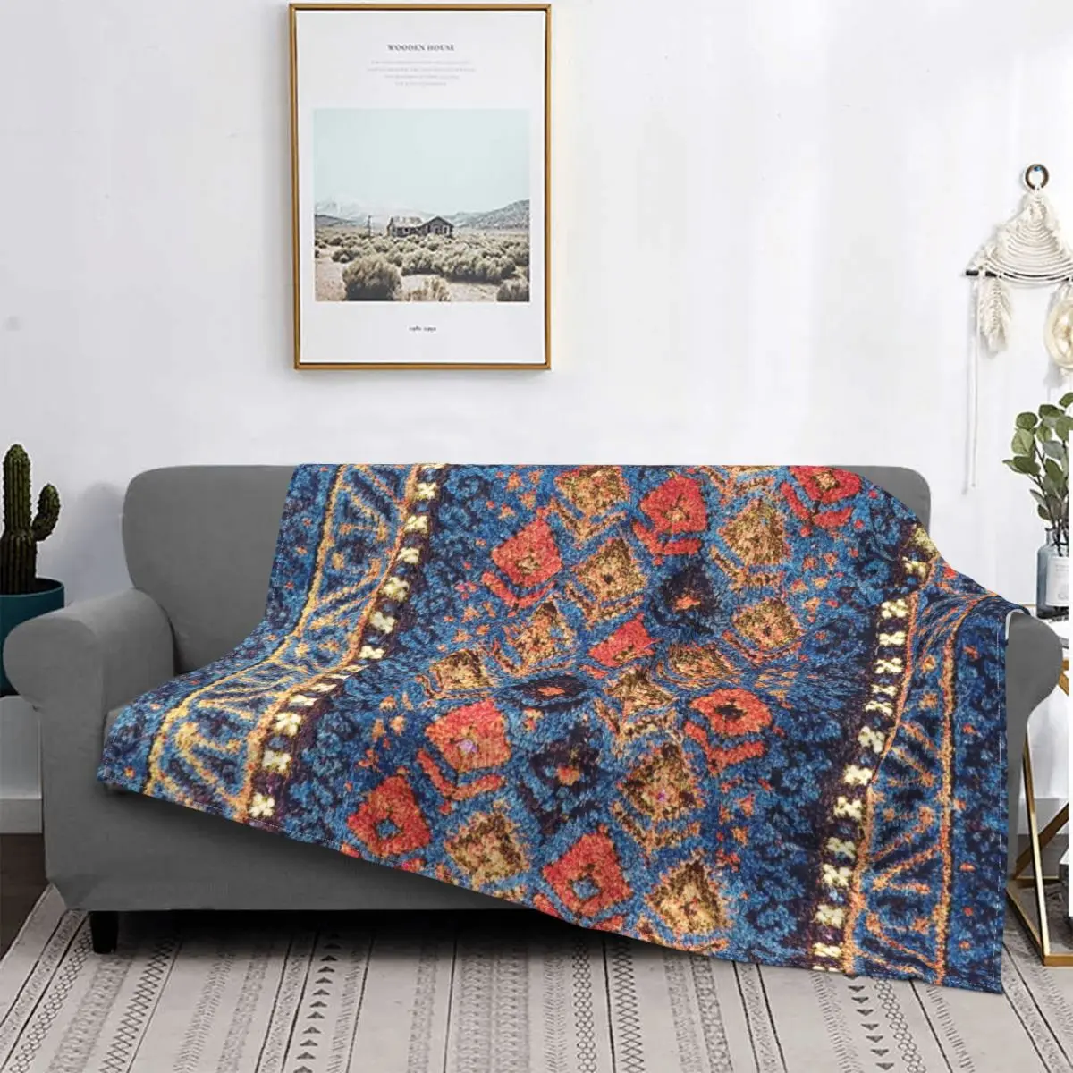 Baluch Balisht Khorasan Blanket Vintage Persian European Plush Thick Soft Flannel Fleece Throw Blanket For Sofa Bedspread Velvet 
Baluch Balisht Khorasan Blanket Vintage Persian European Plush Thick Soft Flannel Fleece Throw Blanket For Sofa Bedspread Velvet