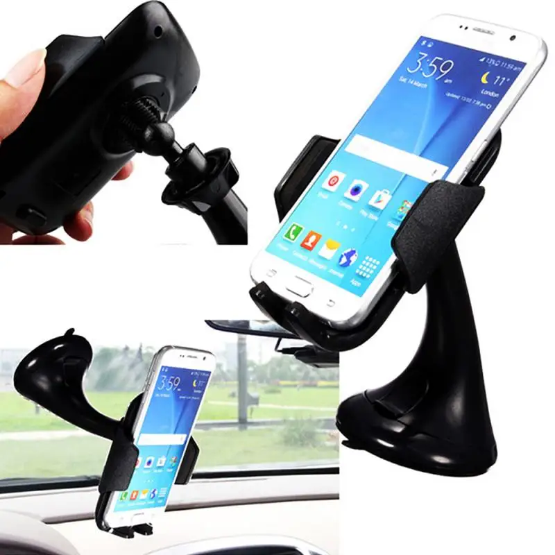 Car Accessories Universal 360 Rotatable Car Phone Holder Car Windscreen Suction Cup Mount Mobile Phone Holder Bracket Stand
Car Accessories Universal 360 Rotatable Car Phone Holder Car Windscreen Suction Cup Mount Mobile Phone Holder Bracket Stand