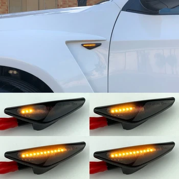 2pc LED Dynamic Turn Signal Light Side Fender Marker Lamp Sequential Indicator Light For BMW X3 F25 X5 E70 X6 E71 E72 2008-2014 
2pc LED Dynamic Turn Signal Light Side Fender Marker Lamp Sequential Indicator Light For BMW X3 F25 X5 E70 X6 E71 E72 2008-2014