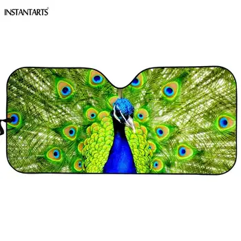 INSTANTARTS 3D Car Windshield Sunshade Beatiful Peacock Print Reflector Blocking Screen Cover Block UV/Heat Keeps Vehicle Cool
INSTANTARTS 3D Car Windshield Sunshade Beatiful Peacock Print Reflector Blocking Screen Cover Block UV/Heat Keeps Vehicle Cool
