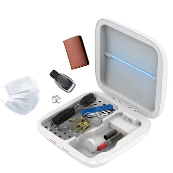 UV lamp disinfection box multi-function 3 in 1 wireless charging and sterilization box
UV lamp disinfection box multi-function 3 in 1 wireless charging and sterilization box