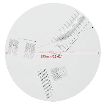 Anti-sliding LP Vinyl Record Pickup Calibration Plate Distance Gauge Protractor Adjustment Tool Ruler for Turntable N08 19
Anti-sliding LP Vinyl Record Pickup Calibration Plate Distance Gauge Protractor Adjustment Tool Ruler for Turntable N08 19