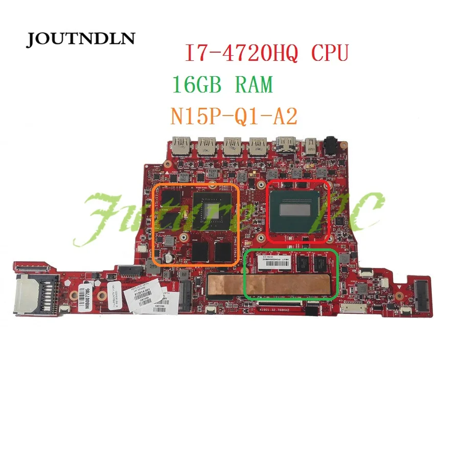 Материнская плата JOUTNDLN для ноутбука HP OMEN 15 812014-001 812014-501 812014-601 Вт/стандартный