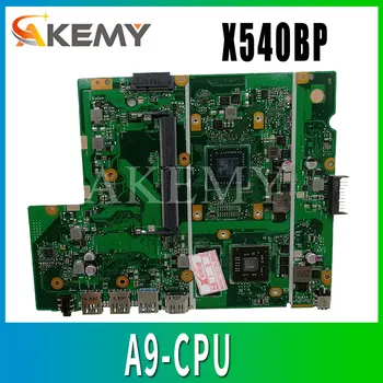 Akemy X540BP Motherboard For ASUS X540BP X540B Laotop Mainboard with A9-CPU
Akemy X540BP Motherboard For ASUS X540BP X540B Laotop Mainboard with A9-CPU