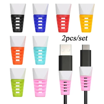 2PCS Colorful Cable Protector Winder Data Line Case Rope Protection Spring Twine For iPhone Android USB Charging Earphone Cables
2PCS Colorful Cable Protector Winder Data Line Case Rope Protection Spring Twine For iPhone Android USB Charging Earphone Cables