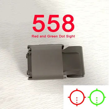 New Tactical 558 Collimator Holographic Sight Red Green Dot Optic Scope Reflex Sight Dark earth color clear lens for Airsoft
New Tactical 558 Collimator Holographic Sight Red Green Dot Optic Scope Reflex Sight Dark earth color clear lens for Airsoft