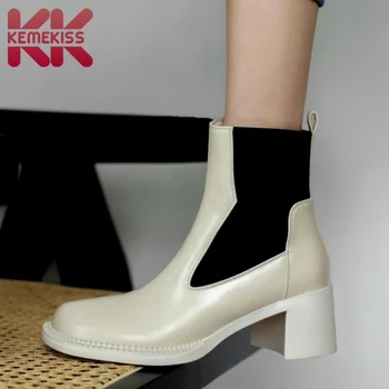 KemeKiss New Women Ankle Boots Real Leather Mixed Color Women Short Boots Party Office Ladies Shoes Footwear Size 33--40
KemeKiss New Women Ankle Boots Real Leather Mixed Color Women Short Boots Party Office Ladies Shoes Footwear Size 33--40