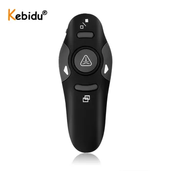 KEBIDU 2.4Ghz RF Presenter Remote Control Pointer Pen Wireless USB Power Point Laser Pen Wireless Remote Red Laser Pointer
KEBIDU 2.4Ghz RF Presenter Remote Control Pointer Pen Wireless USB Power Point Laser Pen Wireless Remote Red Laser Pointer