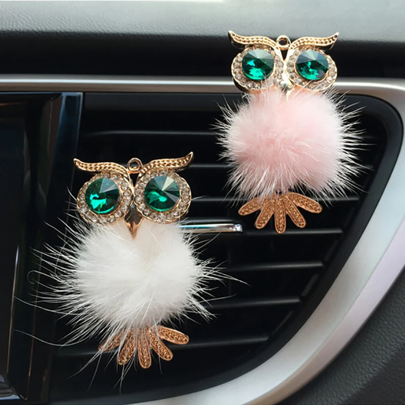 Diamond Fur Owl Car Air Freshener Auto Outlet Perfume Clip Scent Aroma Car Diffuser Bling Car Accessories Interior Decor Gifts
Diamond Fur Owl Car Air Freshener Auto Outlet Perfume Clip Scent Aroma Car Diffuser Bling Car Accessories Interior Decor Gifts