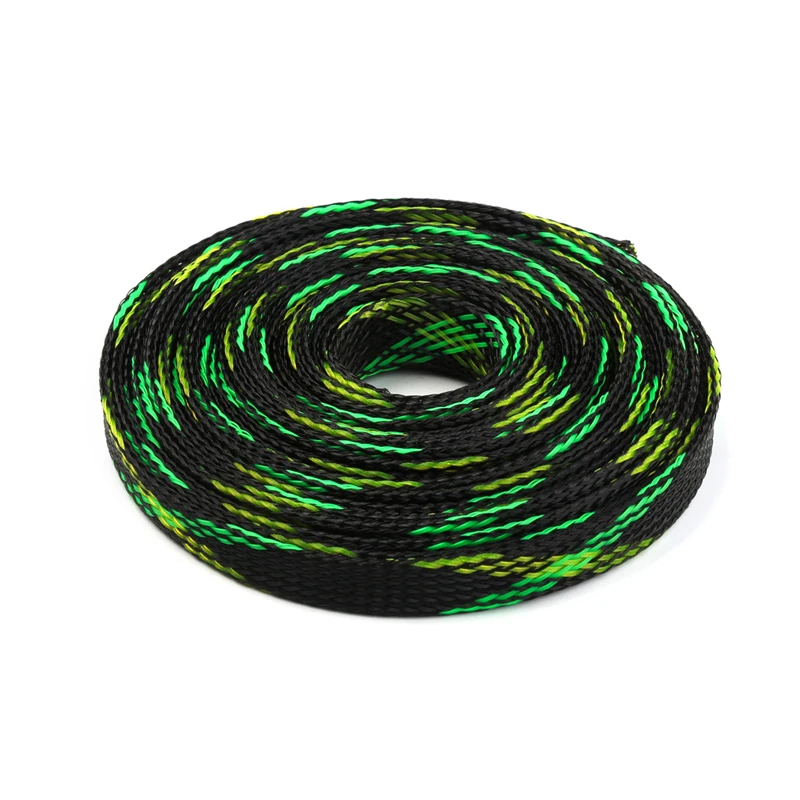 5M 10mm Insulation Braided Sleeving Tight PET Nylon Expandable Cable Sleeve Wire Gland Cables Protection 5 Colors Assortment Kit
5M 10mm Insulation Braided Sleeving Tight PET Nylon Expandable Cable Sleeve Wire Gland Cables Protection 5 Colors Assortment Kit