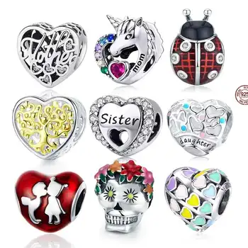 CodeMonkey 100% Real 925 Strerling Silver Heart Beads Fit Original Design Bracelet Love Heart Charms Beads DIY Jewelry Making
CodeMonkey 100% Real 925 Strerling Silver Heart Beads Fit Original Design Bracelet Love Heart Charms Beads DIY Jewelry Making