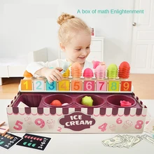 Play House Toy Ice Cream Set Early to Teach Intelligence Girls and Boys Math Cognitive Enlightenment
Play House Toy Ice Cream Set Early to Teach Intelligence Girls and Boys Math Cognitive Enlightenment