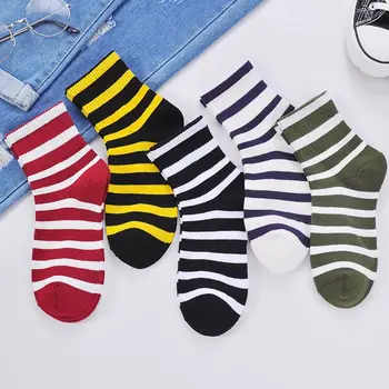 2020 5 Pairs Japanese Women Cotton Crew Socks Contrast Color Stripe High Tube Hosiery
2020 5 Pairs Japanese Women Cotton Crew Socks Contrast Color Stripe High Tube Hosiery