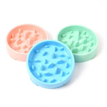 Pet Dog Bowl Slow Feeder Plastic Puppy Cat Eating Dish Bowl Anti-Gulping Food Plate Universal Plastic Pet Slow Feeders Supplies 
Pet Dog Bowl Slow Feeder Plastic Puppy Cat Eating Dish Bowl Anti-Gulping Food Plate Universal Plastic Pet Slow Feeders Supplies