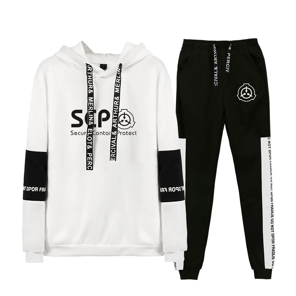 New Autumn Fashion Printing Scp Foundation Men's Women's Casual Hooded Sweatshirt + Sweatpants Men's Two-Piece Hoodies Clothes
New Autumn Fashion Printing Scp Foundation Men's Women's Casual Hooded Sweatshirt + Sweatpants Men's Two-Piece Hoodies Clothes
