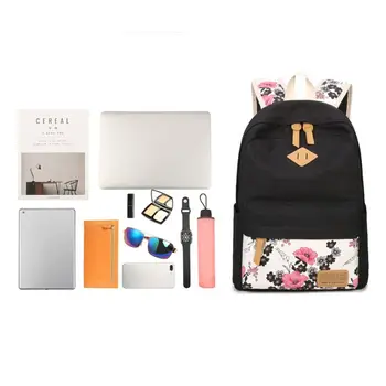 3PCS Floral Backpack for Teen Girls Teen Laptop Daypack School Bags Canvas Bookbags Pencil Case Set
3PCS Floral Backpack for Teen Girls Teen Laptop Daypack School Bags Canvas Bookbags Pencil Case Set