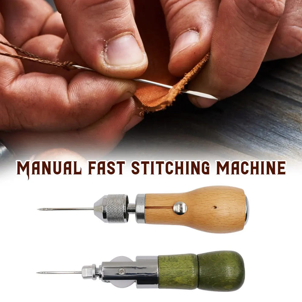 Manual Speedy Stitcher Sewing Stitching Machine Heavy Repair Tool for Leathercraft Canvas Leather DIY Sewing Tools
Manual Speedy Stitcher Sewing Stitching Machine Heavy Repair Tool for Leathercraft Canvas Leather DIY Sewing Tools
