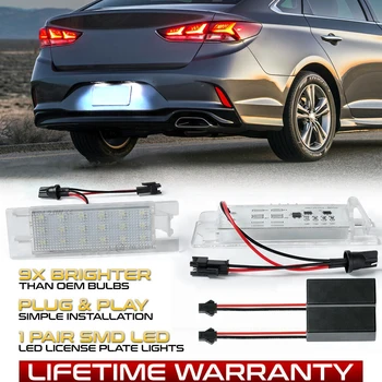 2Pcs Car LED License Number Plate Light Lamps For Hyundai I10 I20 IX35 Coupe GK 12V White 6500K Car Accessories
2Pcs Car LED License Number Plate Light Lamps For Hyundai I10 I20 IX35 Coupe GK 12V White 6500K Car Accessories