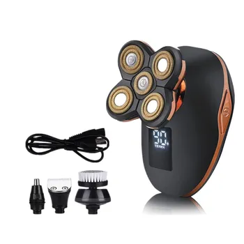 4 in 1 Men Electric Shaver Shaving Machine Five Blades Charging Mode Waterproof Wash Self-assistant Bald Head Replacement Blade
4 in 1 Men Electric Shaver Shaving Machine Five Blades Charging Mode Waterproof Wash Self-assistant Bald Head Replacement Blade