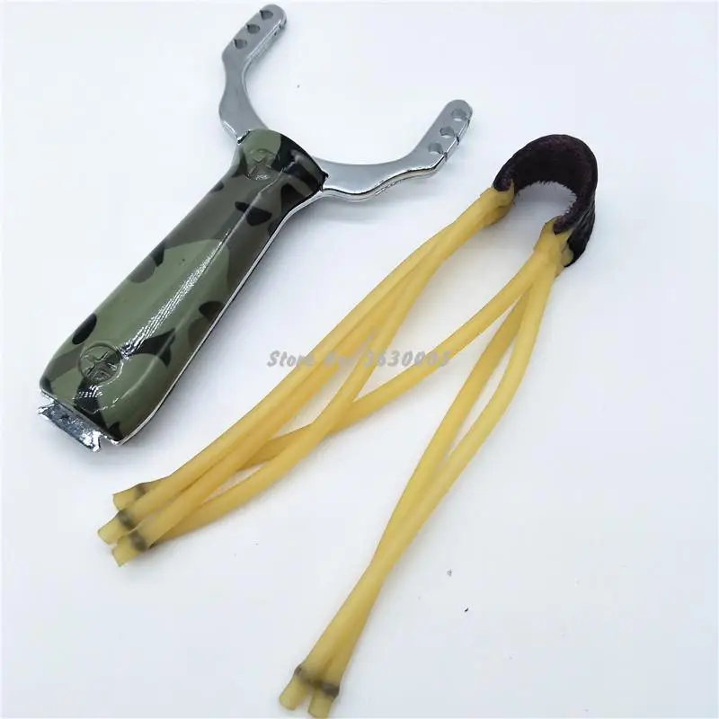 New Professional Slingshot Sling shot Aluminium Alloy Slingshot Catapult Camouflage Bow Un-hurtable Outdoor Game Playing Tools
New Professional Slingshot Sling shot Aluminium Alloy Slingshot Catapult Camouflage Bow Un-hurtable Outdoor Game Playing Tools