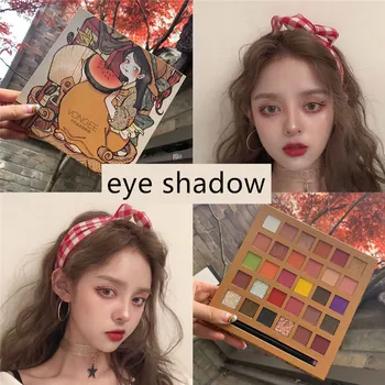 30 Colors Mashed Potato Eye Shadow Earth Color Pearlescent Matte Eyeshadow Palette Waterproof And Non-smudge Eyeshadow
30 Colors Mashed Potato Eye Shadow Earth Color Pearlescent Matte Eyeshadow Palette Waterproof And Non-smudge Eyeshadow