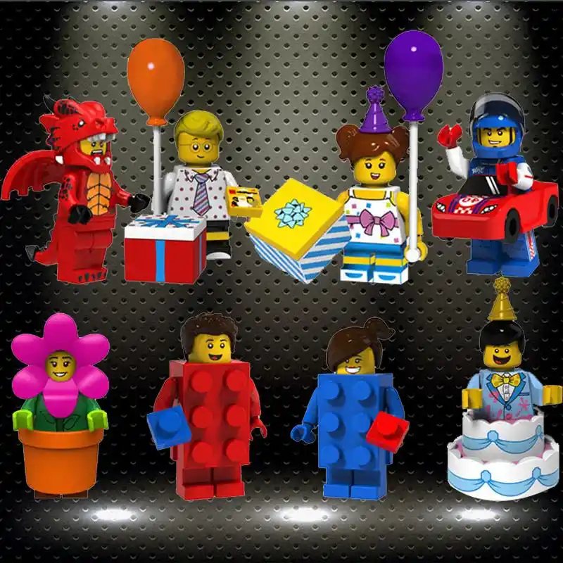 ballon boy girl car flower action figures for children toys gift