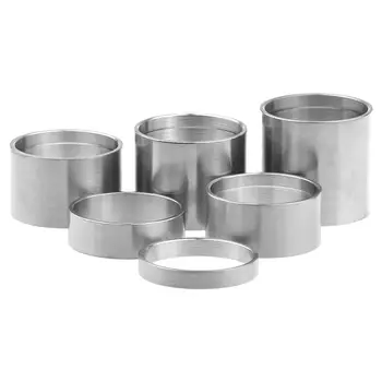 Wanyifa Titanium Bike Headset Fork Spacer for Mountain Bicycle Front Fork Ring Gasket Suit
Wanyifa Titanium Bike Headset Fork Spacer for Mountain Bicycle Front Fork Ring Gasket Suit