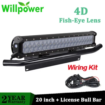 Willpower 20 inch 126W Offroad LED Bar Fish Eyes Bull Bar Front Bumper License Plate Bracket Car Truck Driving 4WD 4x4 12V 24V
Willpower 20 inch 126W Offroad LED Bar Fish Eyes Bull Bar Front Bumper License Plate Bracket Car Truck Driving 4WD 4x4 12V 24V