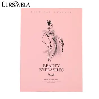 Cursavela False Eyelash Storage Book Makeup Display Container Eyelash Book Lash Sample Catalog Grafting Eyelashes Display Tools
Cursavela False Eyelash Storage Book Makeup Display Container Eyelash Book Lash Sample Catalog Grafting Eyelashes Display Tools