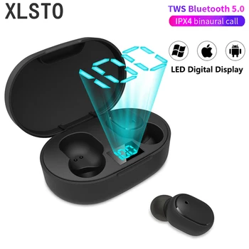 Wireless Bluetooth 5.0 TWS Earphone For Xiaomi Redmi Earbuds Headsets LED Noise Cancelling Mic for iPhone Huawei Samsung E6S TWS
Wireless Bluetooth 5.0 TWS Earphone For Xiaomi Redmi Earbuds Headsets LED Noise Cancelling Mic for iPhone Huawei Samsung E6S TWS