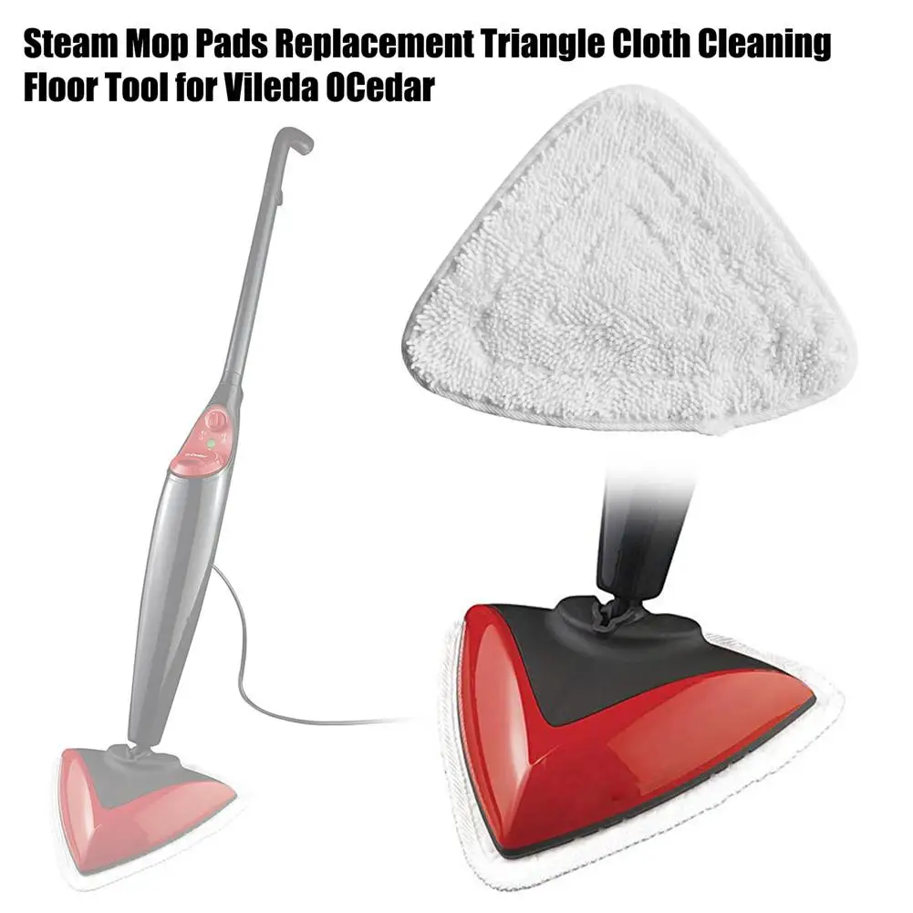 Steam Mop Pads Replacement Triangle Cloth Cleaning Microfiber Washable Steam Mop Cloth Pad Cover For Vileda OCedar
Steam Mop Pads Replacement Triangle Cloth Cleaning Microfiber Washable Steam Mop Cloth Pad Cover For Vileda OCedar