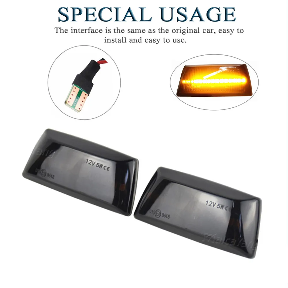 For Opel Astra H MK5 2004-2014 Corsa D MK4 2006-2014 Led Dynamic Turn Signal Light Side Marker Sequential Blinker
For Opel Astra H MK5 2004-2014 Corsa D MK4 2006-2014 Led Dynamic Turn Signal Light Side Marker Sequential Blinker