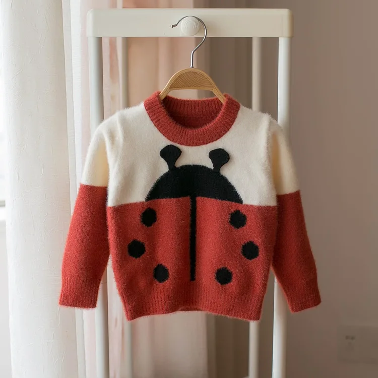 Mmtkids 2019 Autumn And Winter Kids' Sweater Girls Cartoon Mixed Colors Crew Neck Small CHILDREN'S Tops B524 
Mmtkids 2019 Autumn And Winter Kids' Sweater Girls Cartoon Mixed Colors Crew Neck Small CHILDREN'S Tops B524