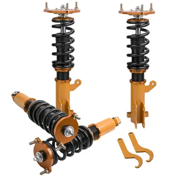 Suspension Coilover Struts for Mitsubishi Eclipse (3rd-Gen) D53A/D52A 2000-2005 Front Back Coil Damper Force shocks absorber
Suspension Coilover Struts for Mitsubishi Eclipse (3rd-Gen) D53A/D52A 2000-2005 Front Back Coil Damper Force shocks absorber
