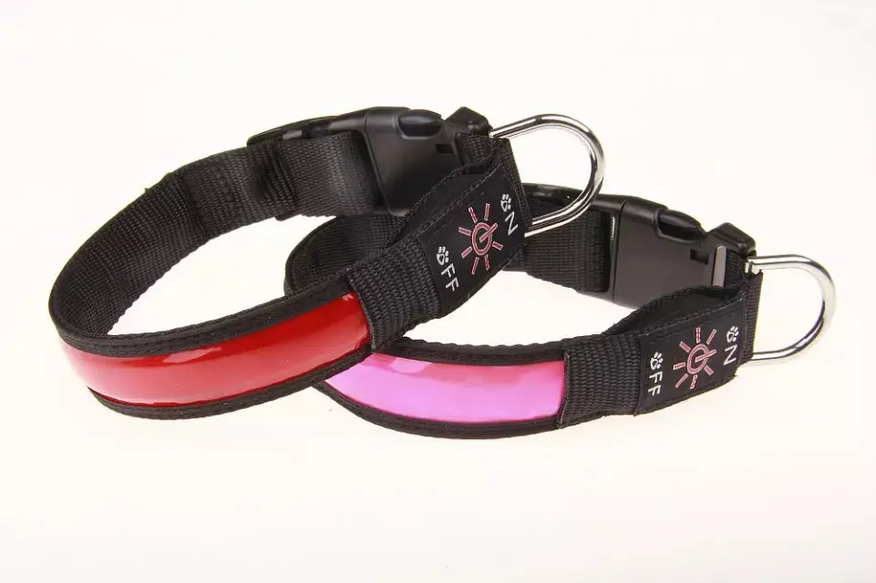 Rechargeable Flashing Night Dog Collars USB luminous Adjustable Pet Collar Led Light Charging Cat Glowing Teddy Flash Collar
Rechargeable Flashing Night Dog Collars USB luminous Adjustable Pet Collar Led Light Charging Cat Glowing Teddy Flash Collar