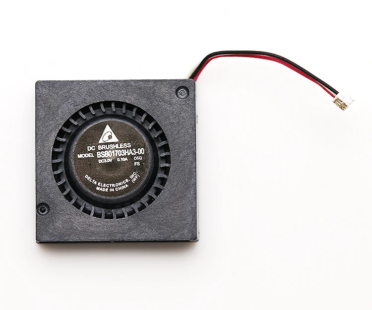 Трехпроводный охлаждающий вентилятор Delta Electronics, 3,0 В постоянного тока, а, 17x17x3 мм
Трехпроводный охлаждающий вентилятор Delta Electronics, 3,0 В постоянного тока, а, 17x17x3 мм