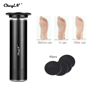 CkeyiN Electric Foot File Callus Remover Feet Dead Skin Remover Remove Heel Dry Dead Skin Tools with 60pcs Replacement Sandpaper
CkeyiN Electric Foot File Callus Remover Feet Dead Skin Remover Remove Heel Dry Dead Skin Tools with 60pcs Replacement Sandpaper