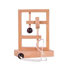 3D Wooden Threading Rope Loop Puzzle Luban Lock Brain Teaser Game Adult Kids Toy Exercise brain intelligence game toys
3D Wooden Threading Rope Loop Puzzle Luban Lock Brain Teaser Game Adult Kids Toy Exercise brain intelligence game toys