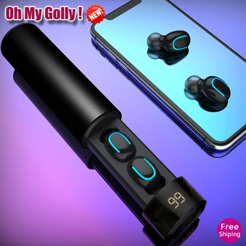 OMG !! Q67 TWS Wireless Earbuds 3D Stereo Mini Bluetooth Earphone 5.0 With Mic Sports Waterproof Earphones Auto Pairing Headset
OMG !! Q67 TWS Wireless Earbuds 3D Stereo Mini Bluetooth Earphone 5.0 With Mic Sports Waterproof Earphones Auto Pairing Headset