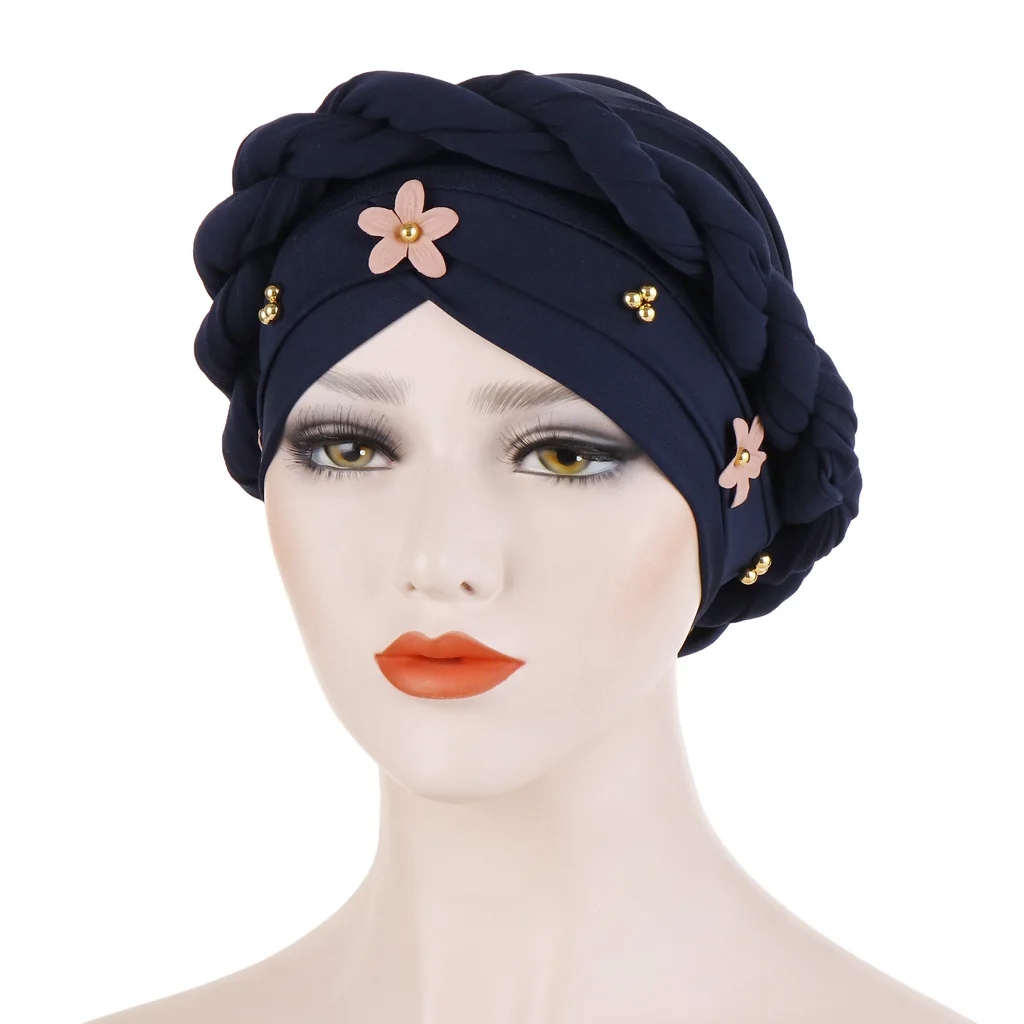 Fashion Muslim Hijab Women Turban Hat Braid Knot Lady Head Scarf Hijab Muslim Inner Hijab for Women Hair Accessories Hair Loss
Fashion Muslim Hijab Women Turban Hat Braid Knot Lady Head Scarf Hijab Muslim Inner Hijab for Women Hair Accessories Hair Loss