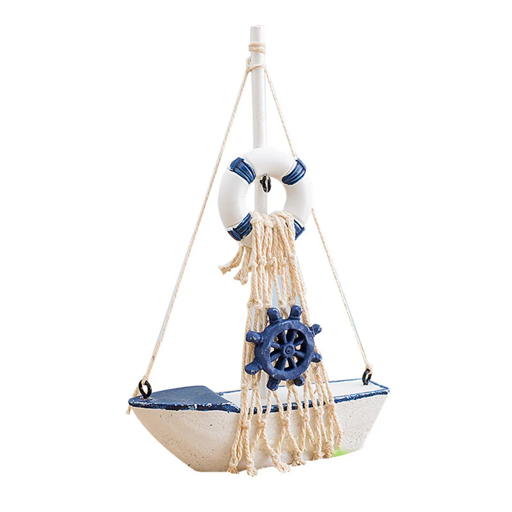 Mediterranean Solid Wood Handmade Sailing Boat Model Cotton Net Boat Home Decoration Wooden Crafts
Mediterranean Solid Wood Handmade Sailing Boat Model Cotton Net Boat Home Decoration Wooden Crafts