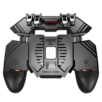 Mobile Phone Game Controller with Radiator AK77 Game Handle for PUBG Six Finger with Cooled Fan
Mobile Phone Game Controller with Radiator AK77 Game Handle for PUBG Six Finger with Cooled Fan
