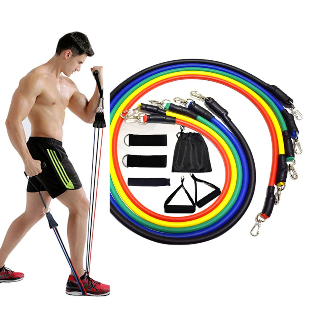 11pcs/set Resistance Band Fitness Resistance Bands Fitness Equipment Set Sport Latex Pull Rope Exercise Elastic Training
11pcs/set Resistance Band Fitness Resistance Bands Fitness Equipment Set Sport Latex Pull Rope Exercise Elastic Training