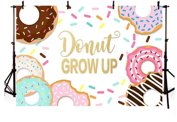 7x5FT Donut Donuts Grow Up Dought Confetti Bread Cake Cinderella Custom Photo Studio Backdrop Background Vinyl 220cm X 150cm
7x5FT Donut Donuts Grow Up Dought Confetti Bread Cake Cinderella Custom Photo Studio Backdrop Background Vinyl 220cm X 150cm