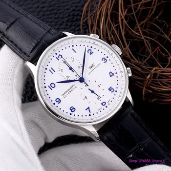 IWC- New Automatic Mechanical Men women Watch Silver Blue Stainless Steel Transparent Sapphire Glass Glide AAA Watches
IWC- New Automatic Mechanical Men women Watch Silver Blue Stainless Steel Transparent Sapphire Glass Glide AAA Watches