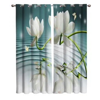 White Magnolia Flower Window Curtains Living Room Boys Children Bedroom Kids Room Cortina Window Treatment
White Magnolia Flower Window Curtains Living Room Boys Children Bedroom Kids Room Cortina Window Treatment