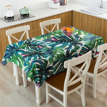 Decorative Linen Table Cloth Kitchen Table Cloths Tropical Plants Print Rectangle Tablecloth Party Banquet Table Cover Dining
Decorative Linen Table Cloth Kitchen Table Cloths Tropical Plants Print Rectangle Tablecloth Party Banquet Table Cover Dining